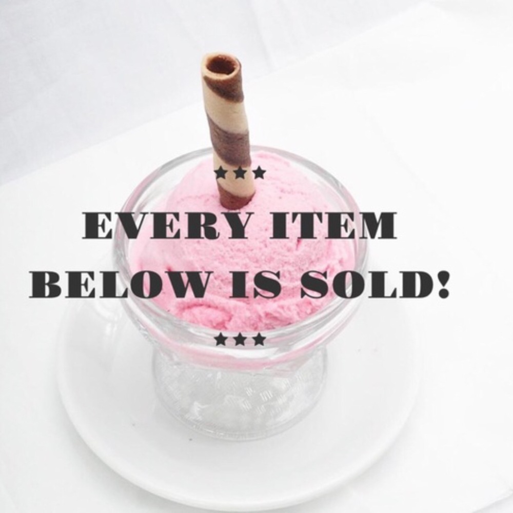 🚫🚫EVERYTHING SOLD PAST THIS POINT🚫🚫